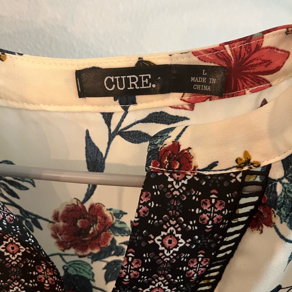 CURE Floral Blouse